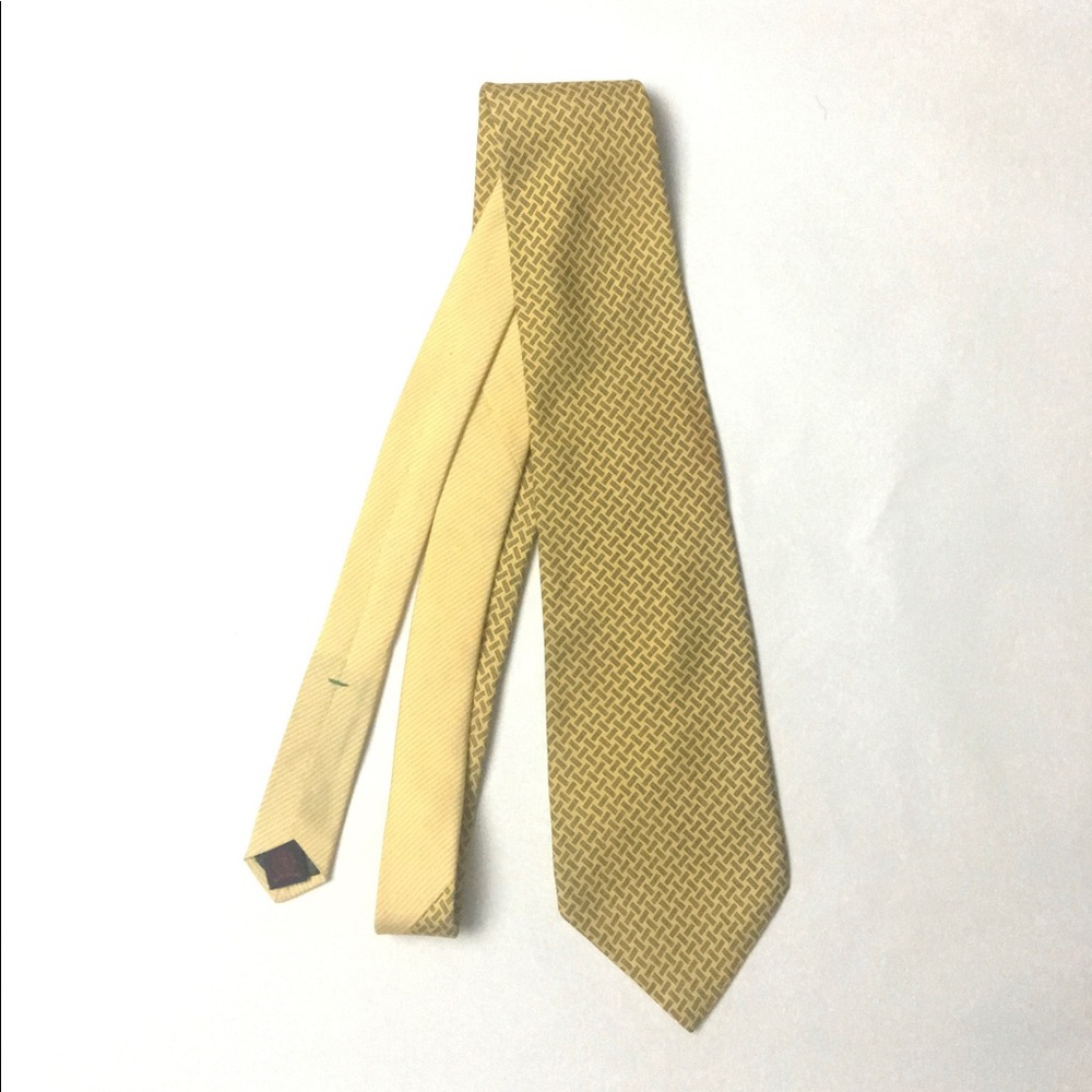 Tommy Hilfiger Tie - Yellow/Blue